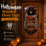 Decorazione Halloween 60cm sospesa con Mietitore