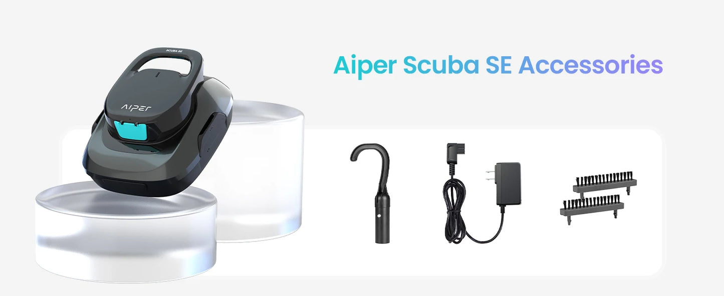 Robot piscina IPER ricondizionato cordless — 90 min e parcheggio auto