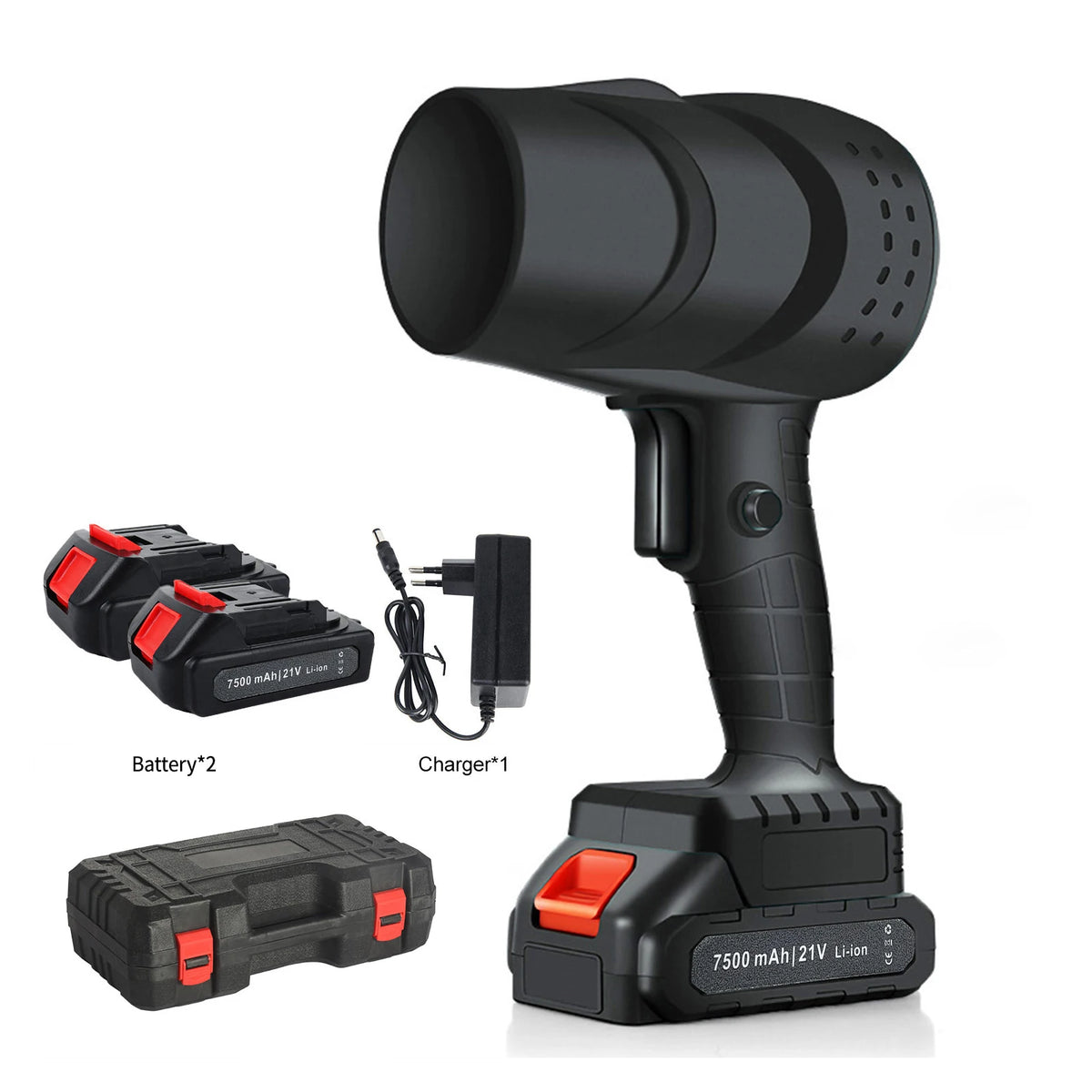 Soffiatrice Turbo 120 km/h - 300W cordless 21V