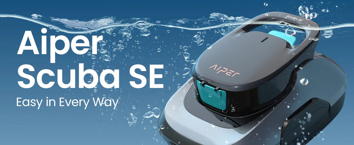 Robot piscina IPER ricondizionato cordless — 90 min e parcheggio auto