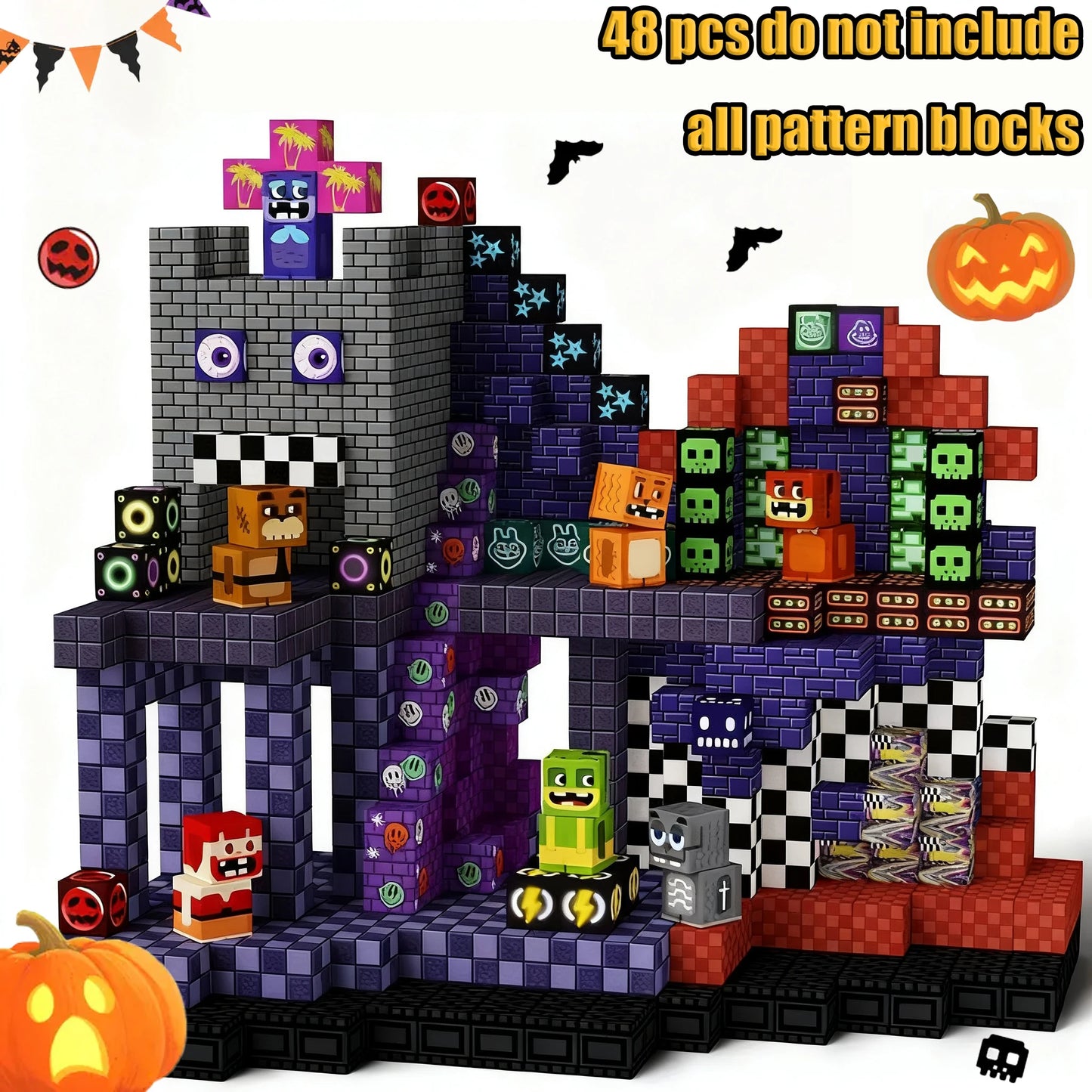 Blocchi Magnetici Mine World – Costruisci, Esplora e Impara Giocando