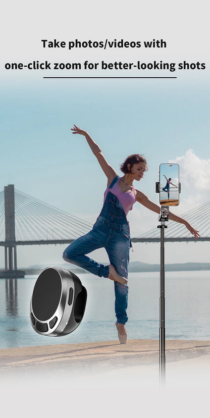 Telecomando Bluetooth con anello scroll compatto e portatile TPKI