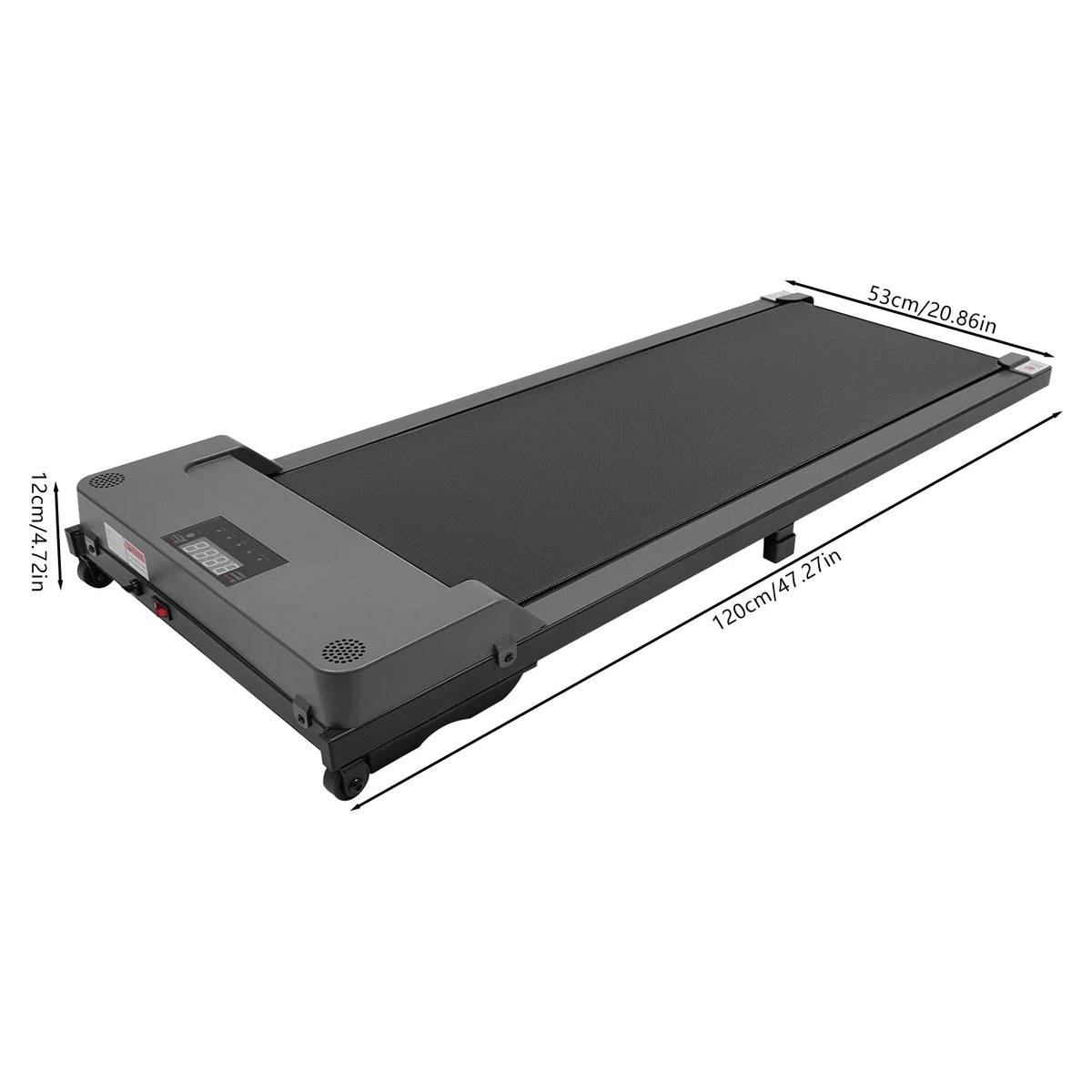 Tapis roulant sotto scrivania — compatto e portatile