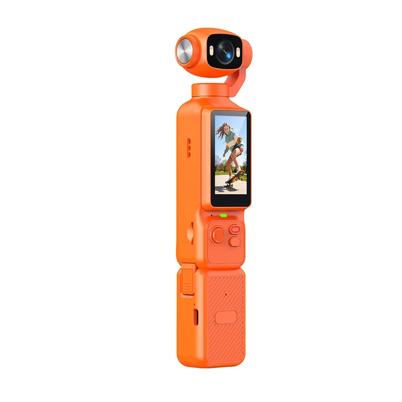Action Camera 4K con gimbal e obiettivo 180°