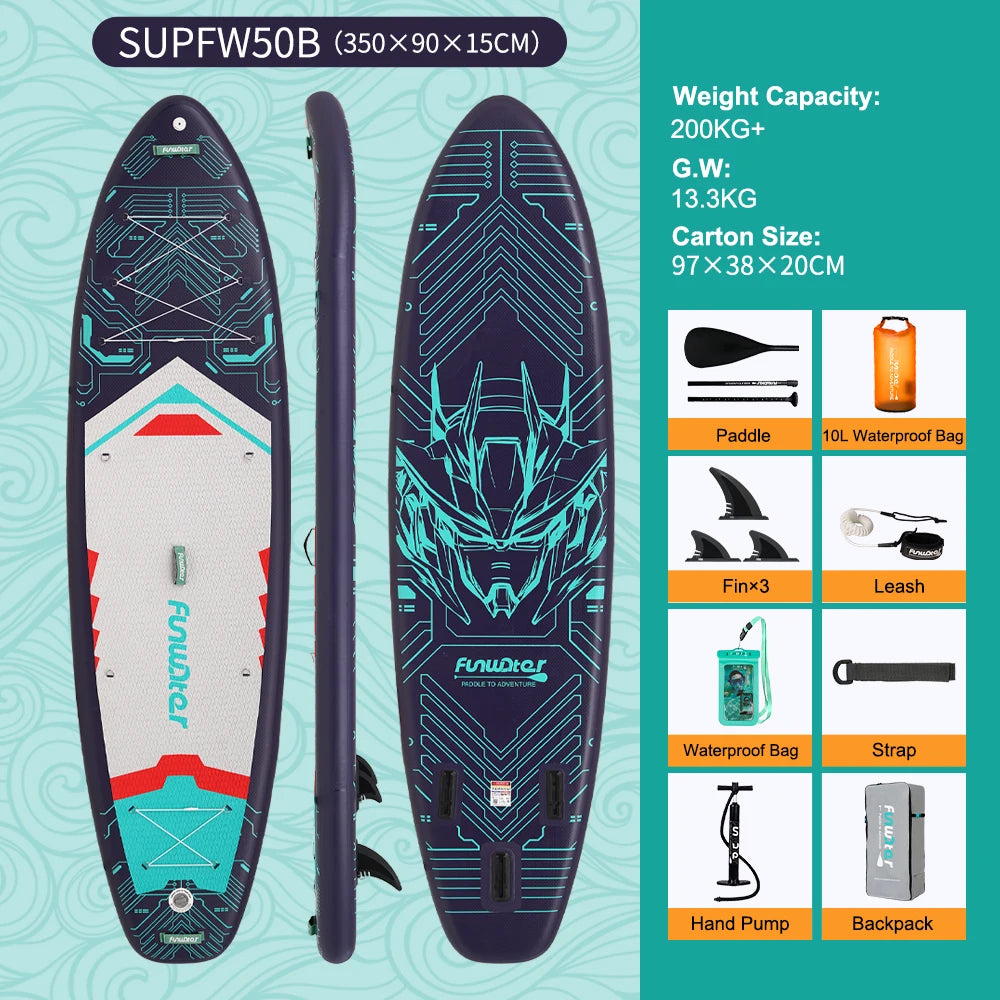 Feath-R-Lite 11' SUP gonfiabile - kit accessori