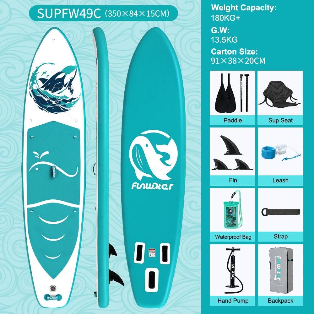 Feath-R-Lite 11' SUP gonfiabile - kit accessori