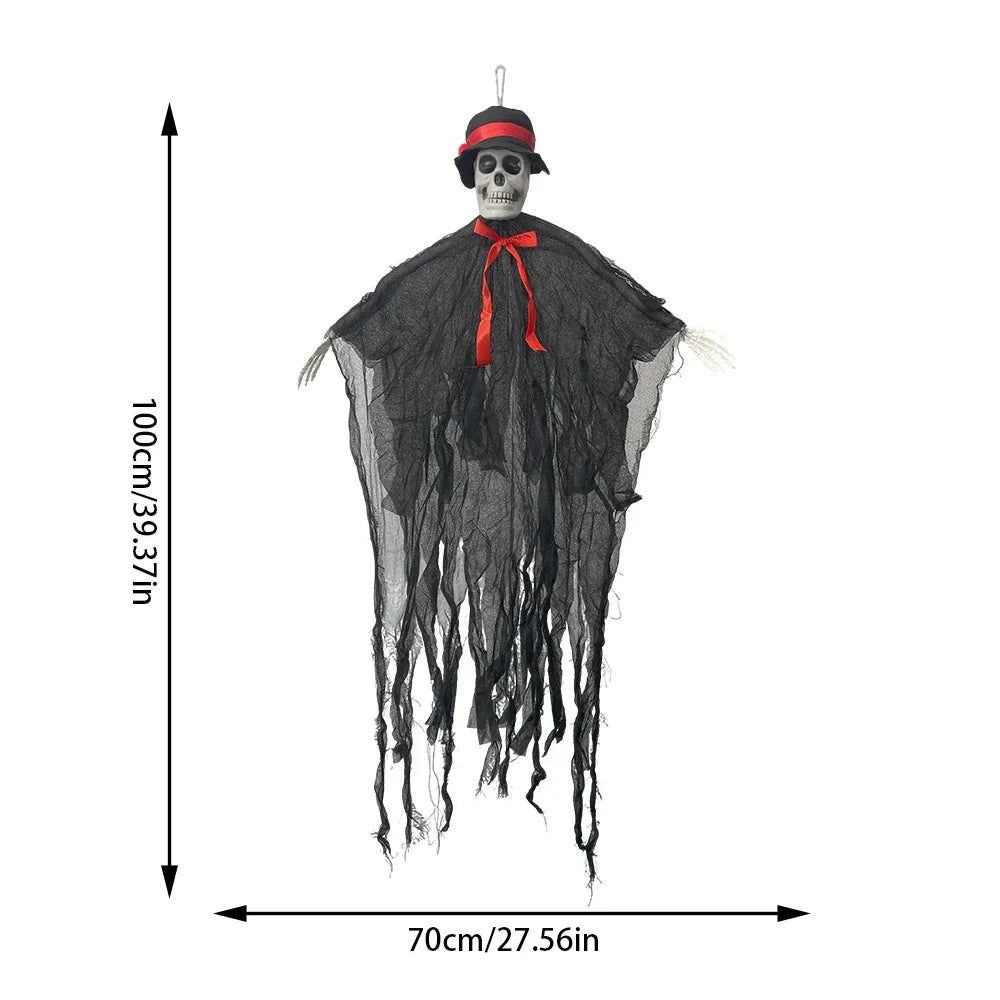 Fantasma scheletro appendibile 100x70 cm Joker