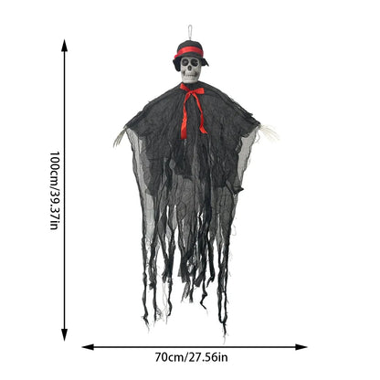 Fantasma scheletro appendibile 100x70 cm Joker