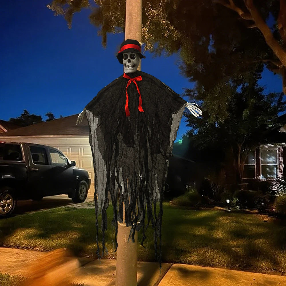 Fantasma scheletro appendibile 100x70 cm Joker