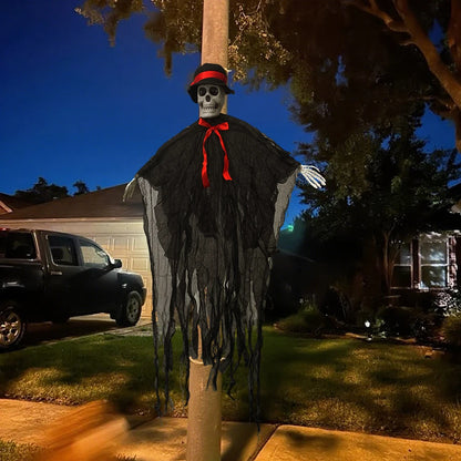 Fantasma scheletro appendibile 100x70 cm Joker