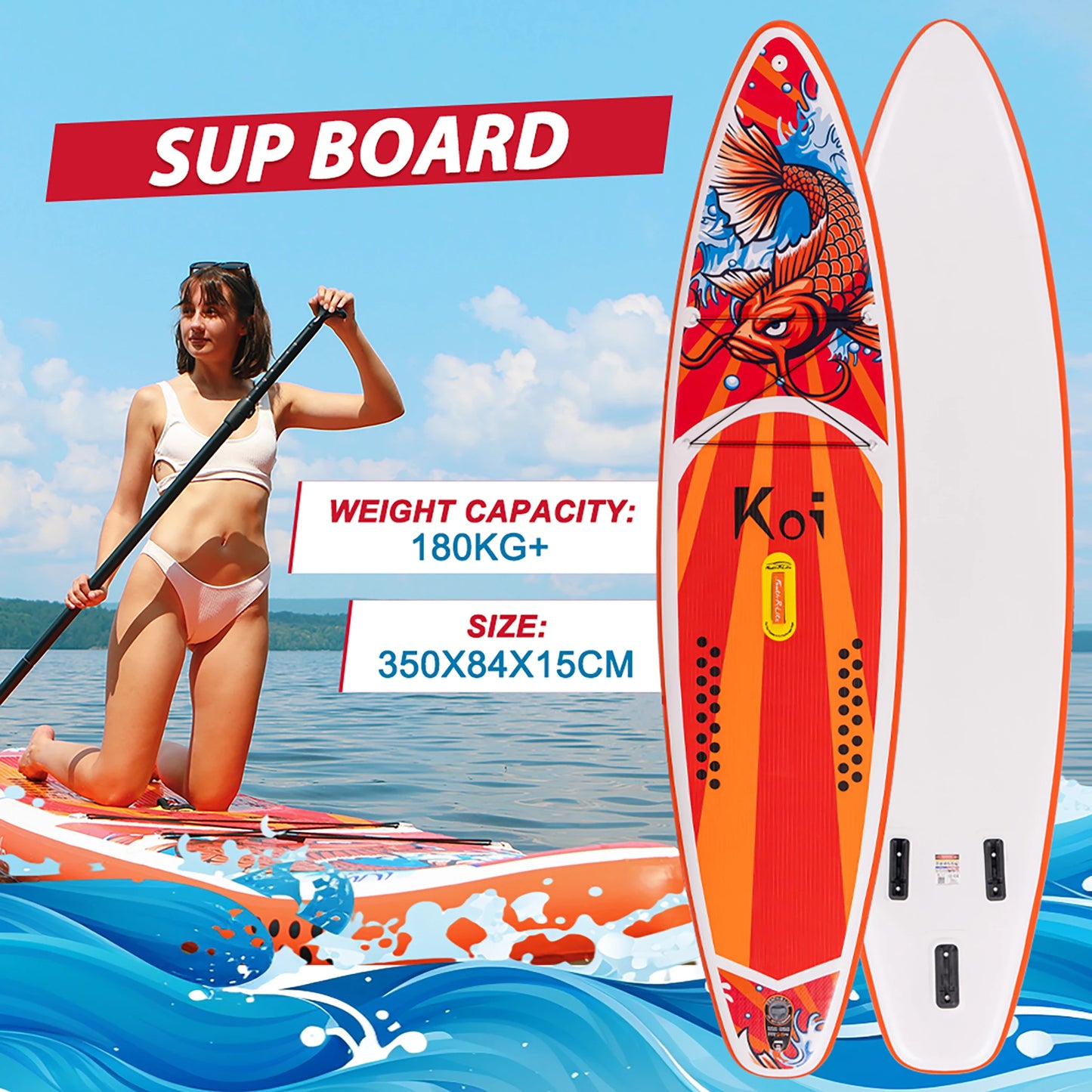 Feath-R-Lite 11' SUP gonfiabile - kit accessori