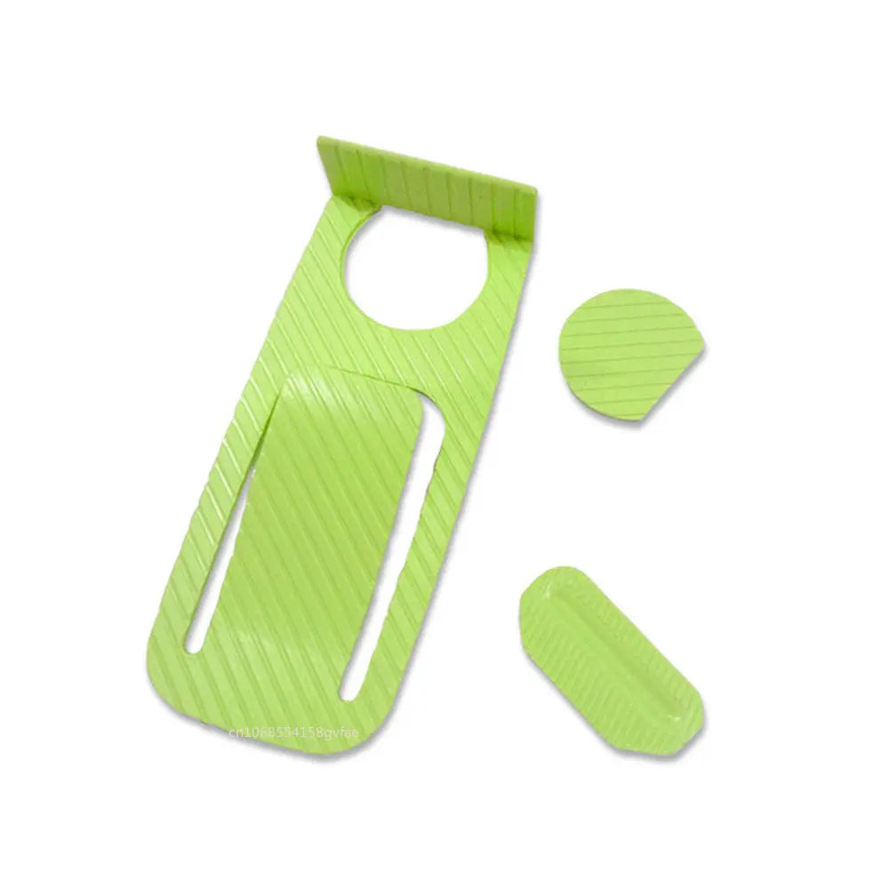 Fermo porta in plastica a molla - protezione muro senza chiodi