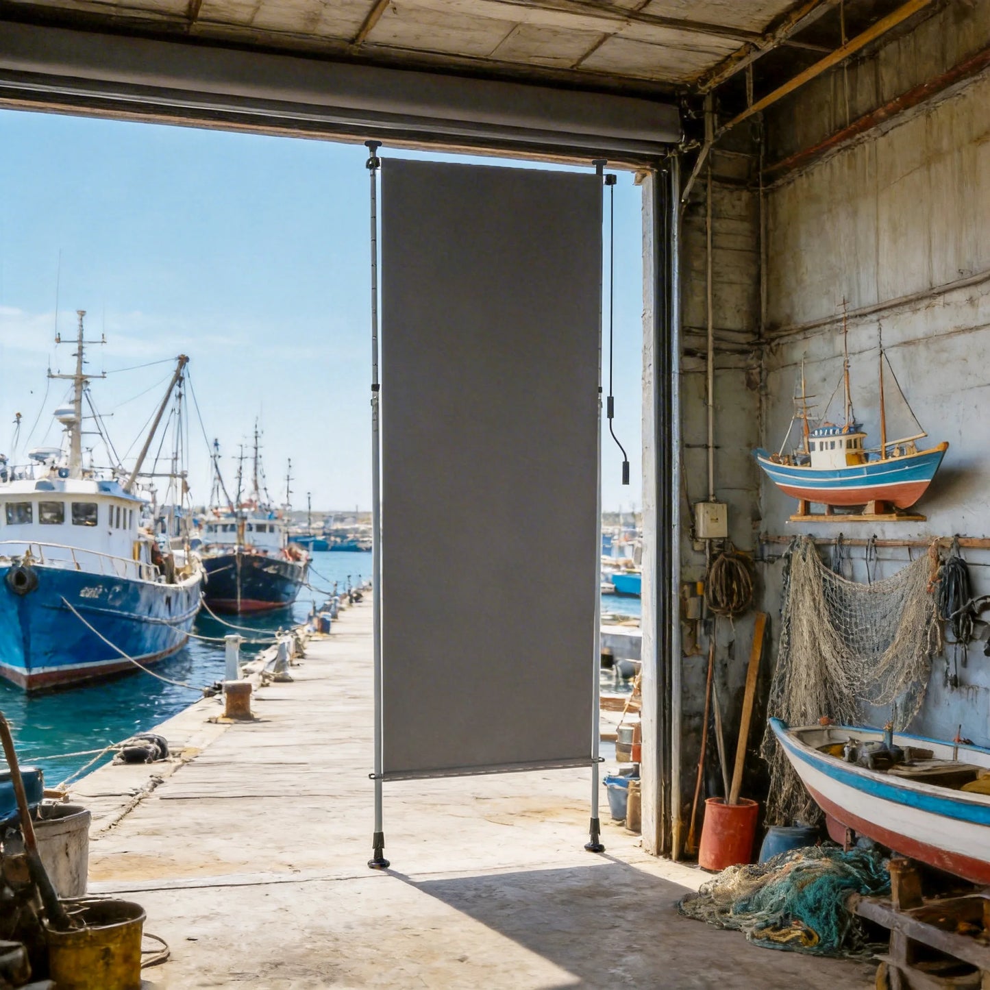 Tenda verticale da balcone – protezione solare regolabile