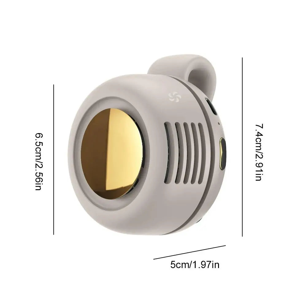 Ventilatore portatile senza pale, silenzioso con clip regolabile