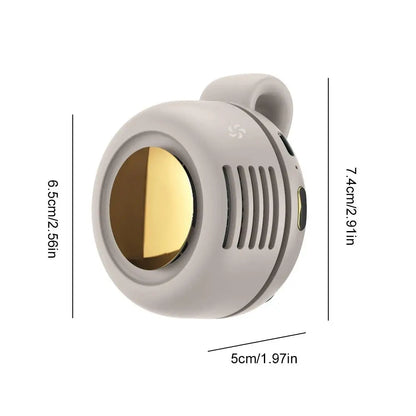 Ventilatore portatile senza pale, silenzioso con clip regolabile