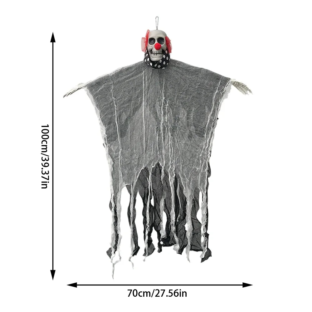 Fantasma scheletro appendibile 100x70 cm Joker