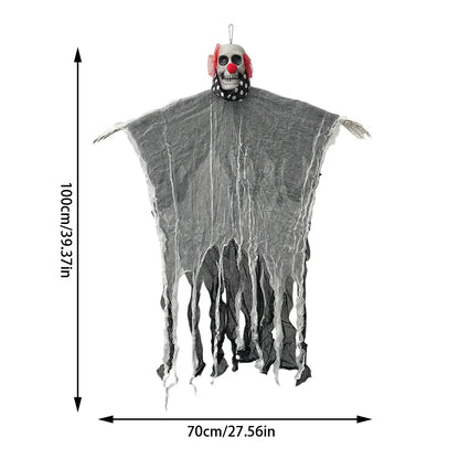 Fantasma scheletro appendibile 100x70 cm Joker
