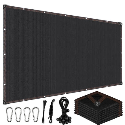Rete ombreggiante 50% anti-UV in HDPE - nero