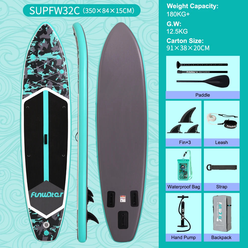 Feath-R-Lite 11' SUP gonfiabile - kit accessori