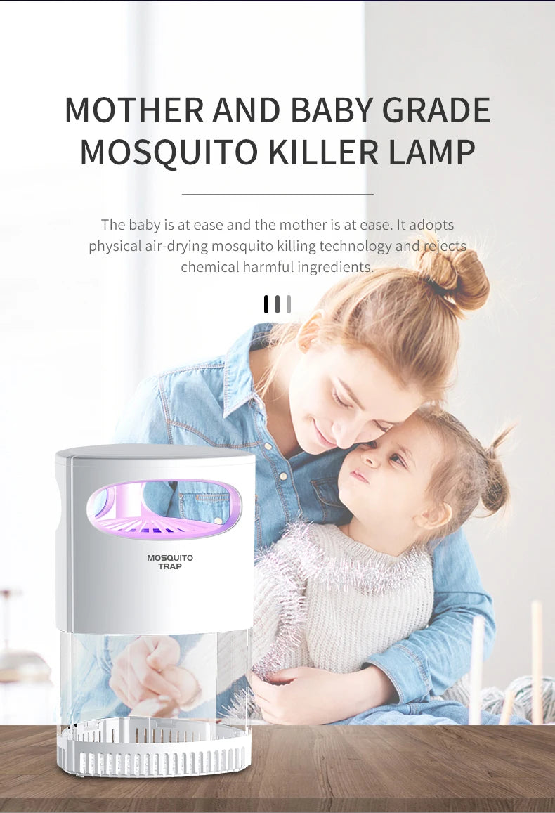 Lampada Antizanzare UV USB – Notti Senza Punture