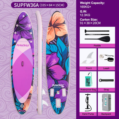 SUP Gonfiabile Feath-R-Lite 11' con Kit Accessori