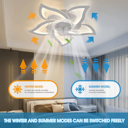 Ventilatore da Soffitto LED Smart – Aria Fresca e Luce Sempre Perfetta