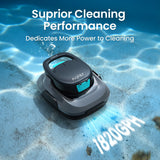 Robot piscina IPER ricondizionato cordless — 90 min e parcheggio auto