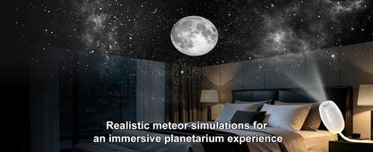 Lampada Proiettore Galassia 2 in 1 USB – Trasforma ogni stanza in un cielo stellato ricco di atmosfera e magia