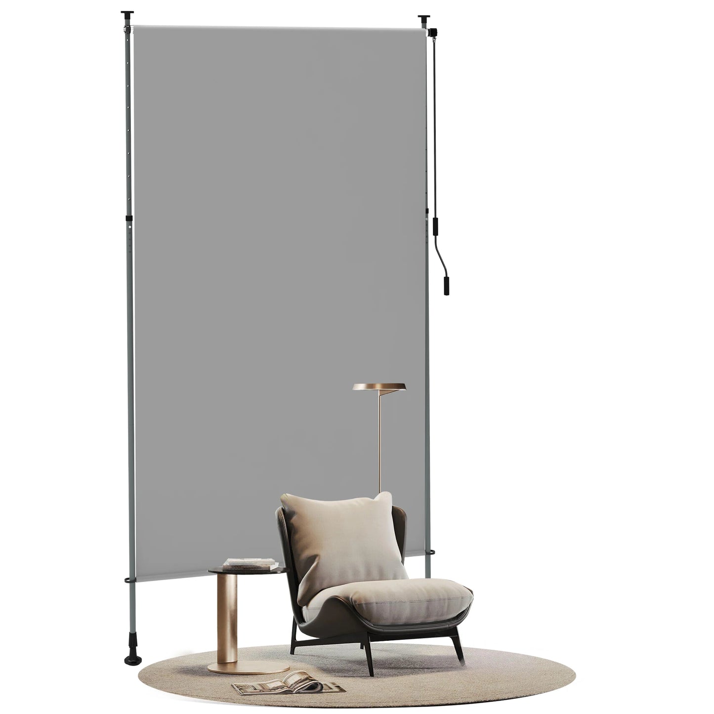 Tenda verticale da balcone – protezione solare regolabile