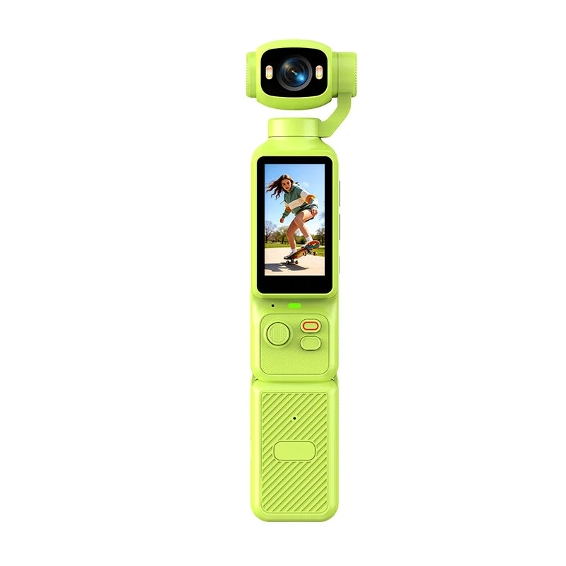 Action Camera 4K con gimbal e obiettivo 180°