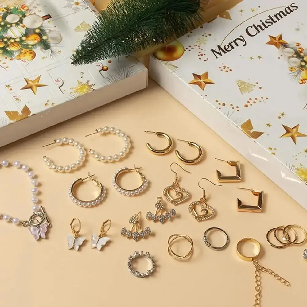 Calendario Avvento Gioielli DIY - 24 ciondoli in acciaio