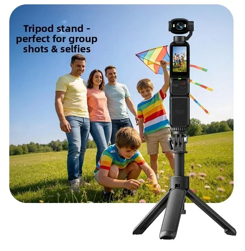 Action Camera 4K con gimbal e obiettivo 180°