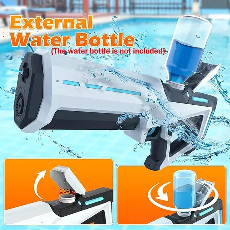 Pistola ad acqua elettrica 43 cm con aspirazione automatica