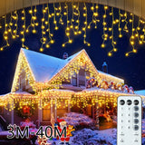 Luci a filo LED con telecomando - Ghirlanda scintillante