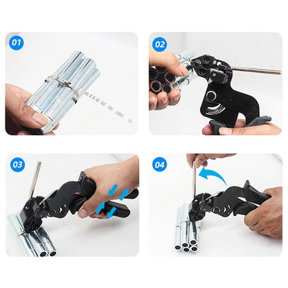 Pinza tendifascette automatica in acciaio resistente