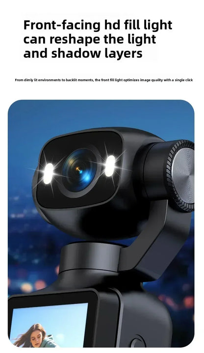 Action Camera 4K con gimbal e obiettivo 180°