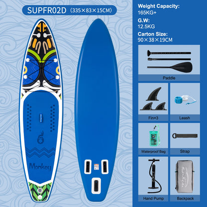 Feath-R-Lite 11' SUP gonfiabile - kit accessori