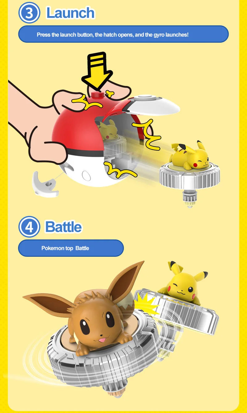 Set Pokémon Battle con Launcher – Sfide super divertenti che fanno impazzire ogni piccolo allenatore