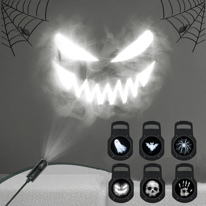 Proiettore LED USB per stanza con motivi switchabili Halloween