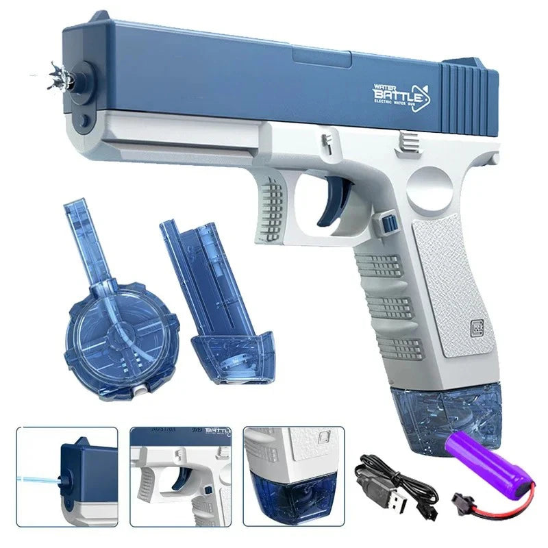 Pistola ad acqua elettrica 43 cm con aspirazione automatica