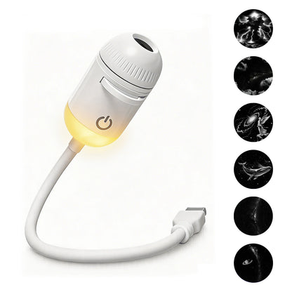 Lampada Proiettore Galassia 2 in 1 USB – Trasforma ogni stanza in un cielo stellato ricco di atmosfera e magia