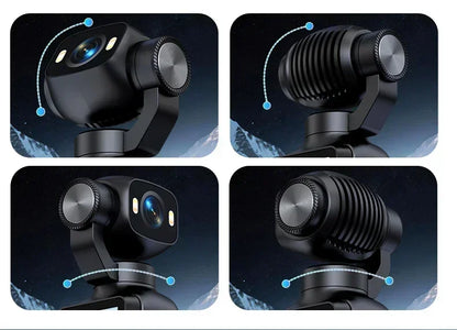 Action Camera 4K con gimbal e obiettivo 180°