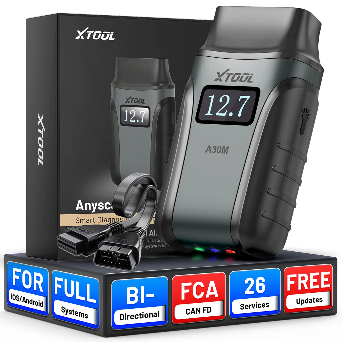 A30M OBD2 Scanner Bluetooth – Diagnosi completa