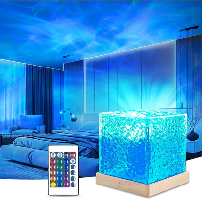 Lampada Effetto Onde d'Acqua LED 16 colori – Atmosfera Magica in Ogni Stanza