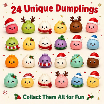 Calendario Avvento Gnocco – Conta i giorni con mochi squishy