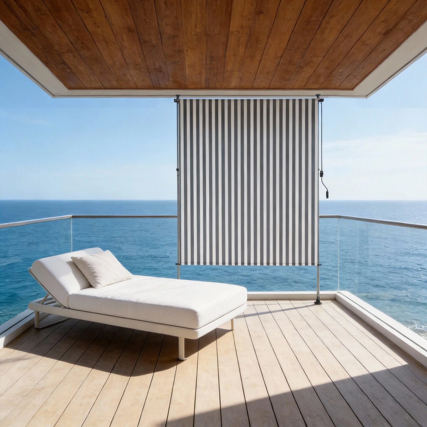Tenda verticale da balcone – protezione solare regolabile