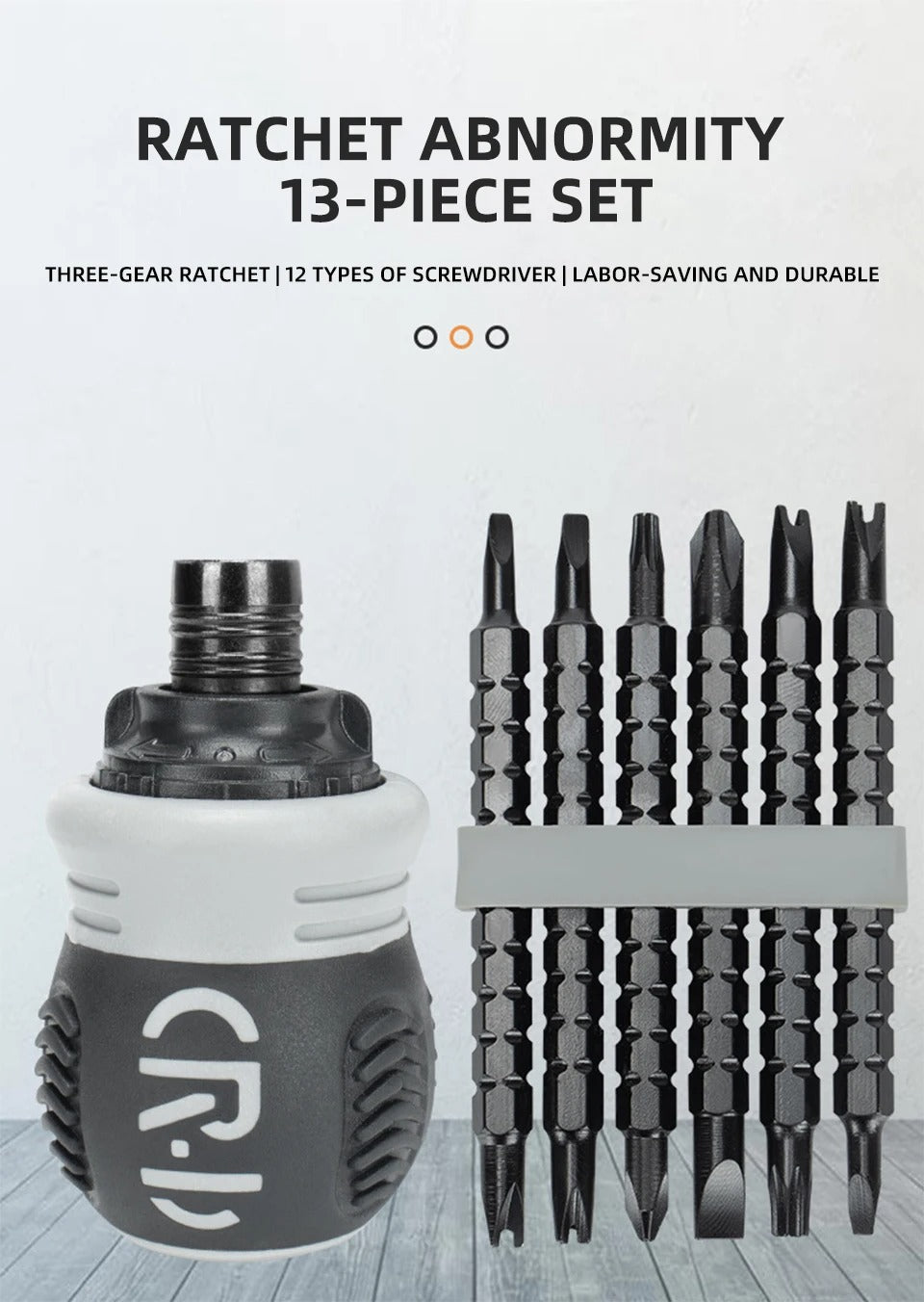 Cacciavite a cricchetto nano set 13 pezzi